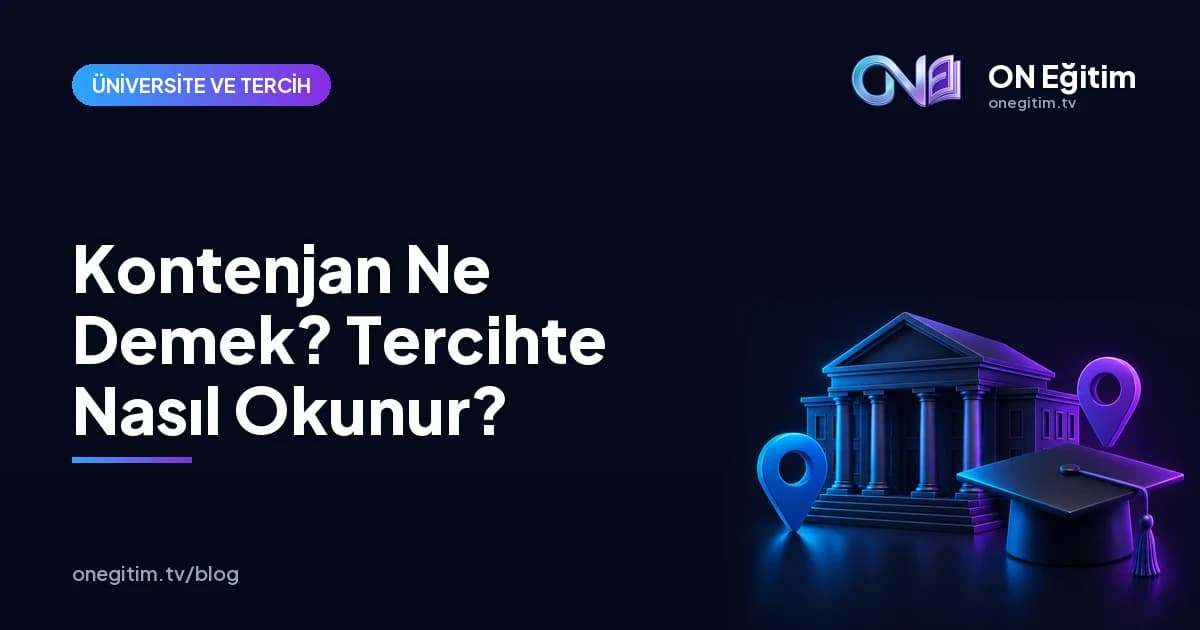 Kontenjan Nedir? Üniversite Tercihlerinde Kontenjanlar Nasıl Değerlendirilir?
