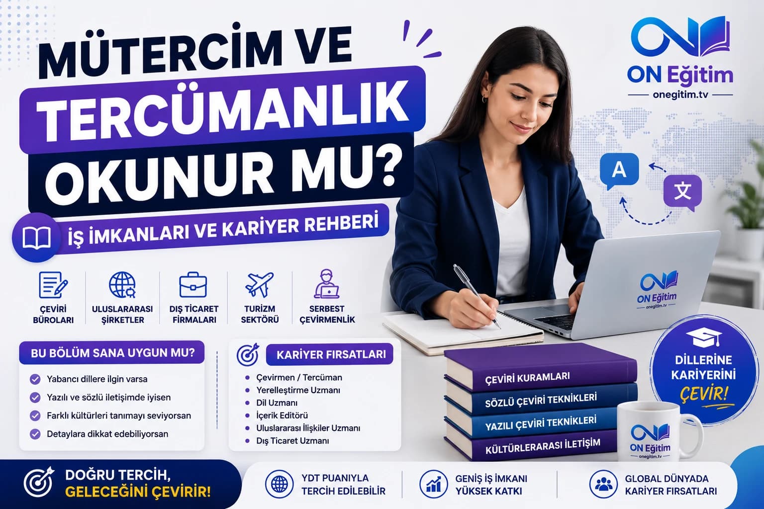 Mütercim ve Tercümanlık Bölümü Nedir? Mezunları Ne İş Yapar? (2026 Rehberi)
