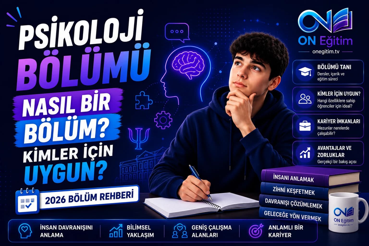 Psikoloji Bölümü Nasıl Bir Bölüm? Kimler İçin Uygun? (2026 Rehberi)