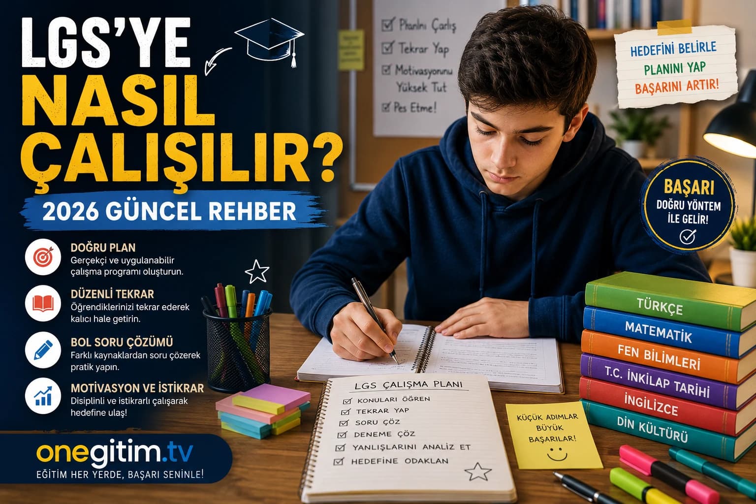 LGS'ye Nasıl Çalışılır? 2026 Güncel Rehber