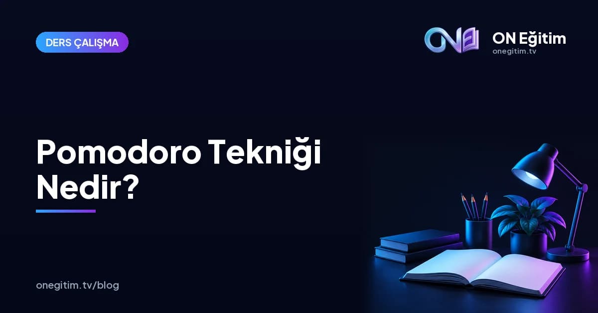 Pomodoro Tekniği Nedir? Ders Çalışırken Nasıl Uygulanır?