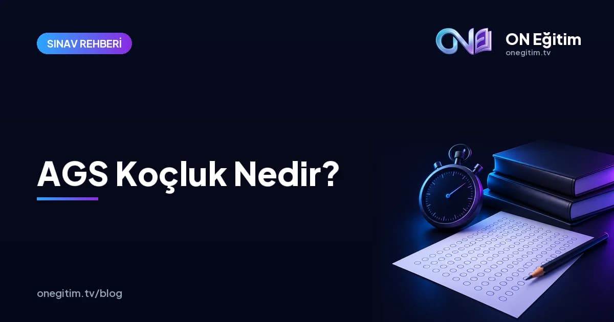 AGS Koçluk Nedir? Akademi Giriş Sınavına Hazırlıkta Koçluk Desteği