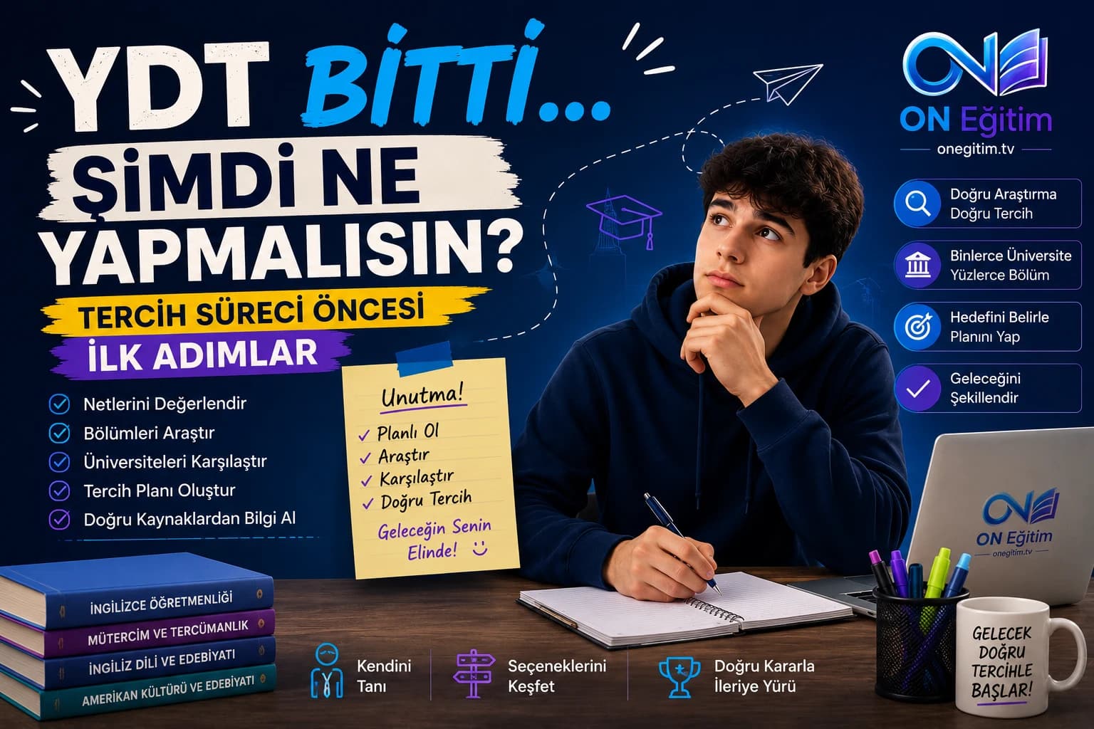 YDT'den Sonra Ne Yapılmalı? Tercih Süreci Öncesi İlk Adımlar