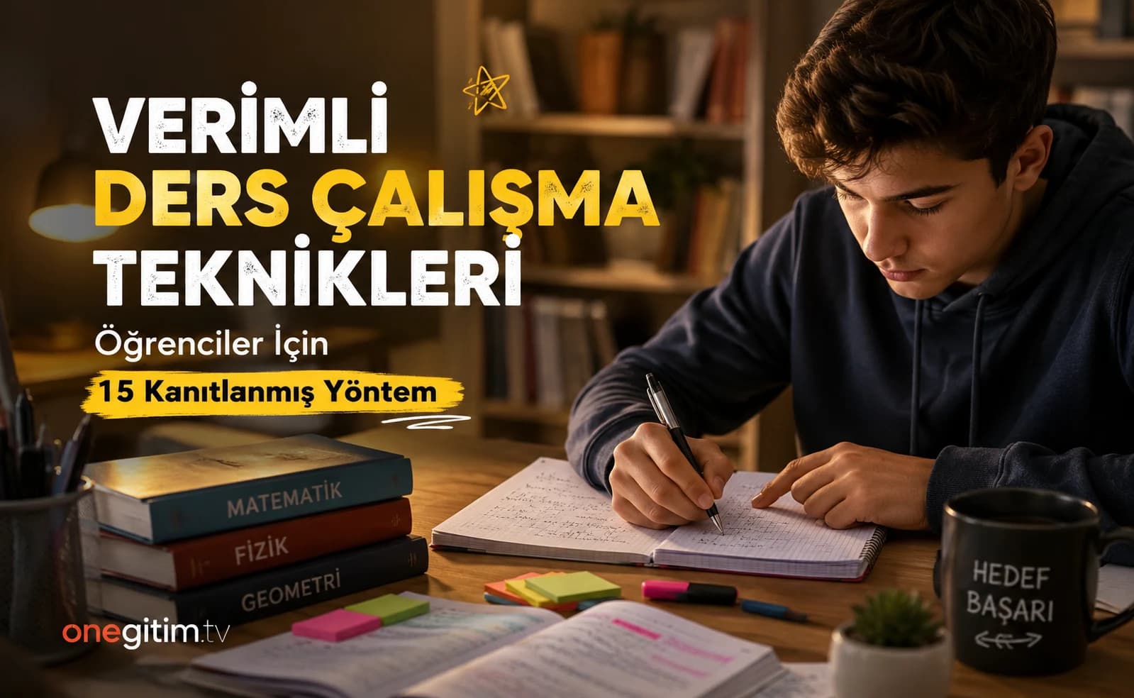 Verimli Ders Çalışma Teknikleri: Öğrenciler İçin 15 Kanıtlanmış Yöntem (2026 Rehberi)