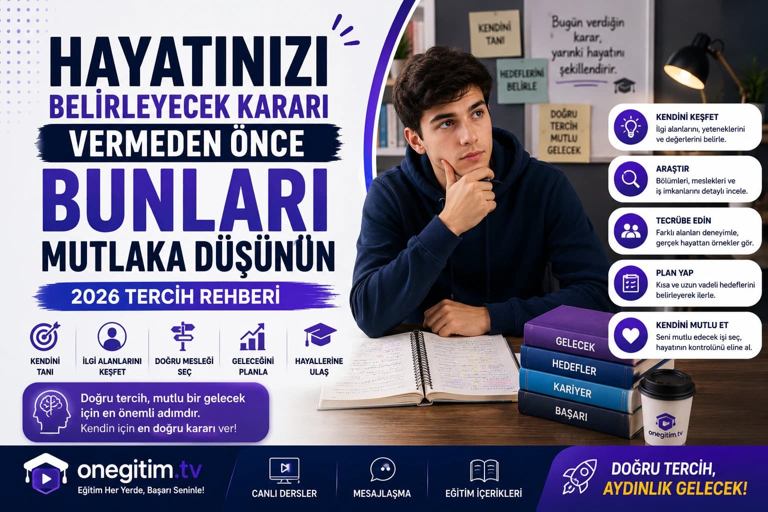 Hayatınızı Belirleyecek Kararı Vermeden Önce Bunları Mutlaka Düşünün